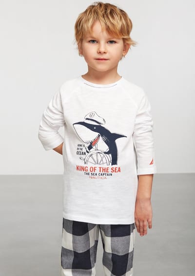 Nautica - Kinderen Pyjama Set, Lange Mouwen - 3/4