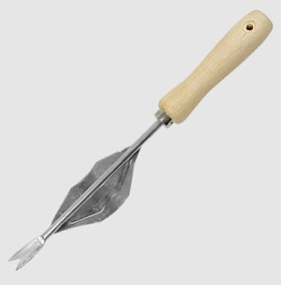 Greenmill GR0179 Serie - Stalen Onkruidverwijderaar met Ondersteuning - Ergonomische Houten Handgreep