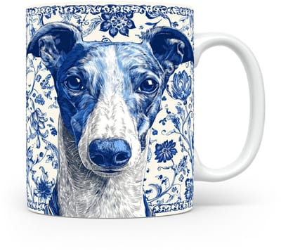 Mok Greyhound Beker voor koffie of tas voor thee, cadeau voor dierenliefhebbers, moeder, vader, collega, vriend, vriendin, kantoor, opa, oma, hond, kerst, sinterklaas, verjaardag