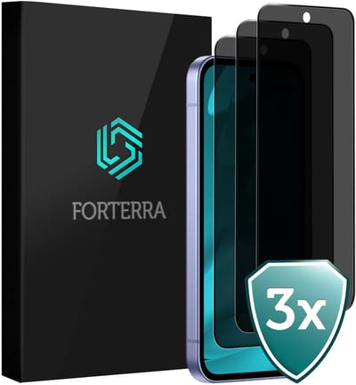 Screenprotector 3 Stuks - Geschikt voor Google Pixel 9a - Privacy Filter - Beschermglas - Gehard Glas - Tempered Glass - Screen Protector