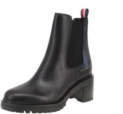 Tommy Hilfiger FW0FW07523 - Enkellaarsjes voor dames - BDS-Zwart