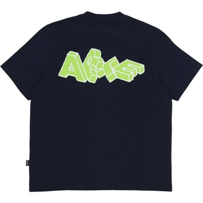 T-shirt Block Print T-shirt Navy
