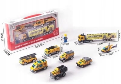 Set Metal Auto's Merk-Pol - Speelgoed Auto's voor Kinderen