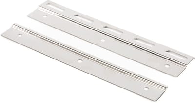 Rubbermagazijn - Klemset - voor strokengordijn - RVS - ijzer - 200mm breed - 5 stuks