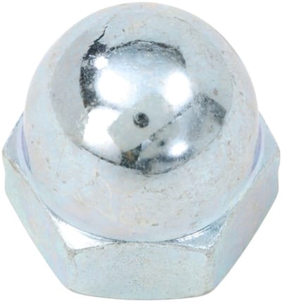 Wurth - DIN 1587 staal 6 verzinkt - Zeskantdopmoer, hoog model DIN 1587, staal, sterkteklasse 6, verzinkt, blauw gepassiveerd (A2K) - x 50 st