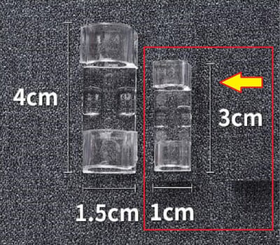 Zelfklevende Kabelclips - Sterkere Lijm – Kabelklemmen – Kabelklemmetjes - Kabel Organizer - Kabelbinder - Transparant - 3x1cm - 20Stuks