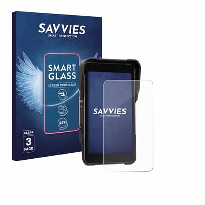 3 Stuks Savvies Screenprotector - geschikt voor CAMECHO Motorrad Carplay 5" - beschermfolie glas transparant