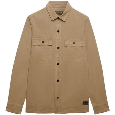 Superdry - Military Overhemd met Lange Mouwen - Heren - Lange mouwen shirts