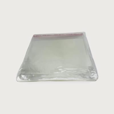 Dailygoods- CD Hoesjes 200 Stuks - CD Opbergmap - Doorzichtige Hoesjes - Professionele Afwerking - Bescherming Tegen Krassen - Peel Off Adhesive Strip - Inpakhoezen