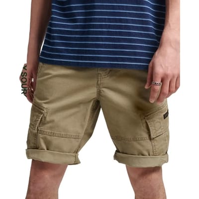 Superdry Vintage Core Cargo Short Heren Broek - Beige - Maat 30