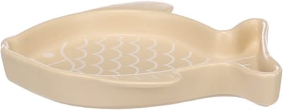 Flamingo - Eet- en drinkbak Fishie Beige 200 ml