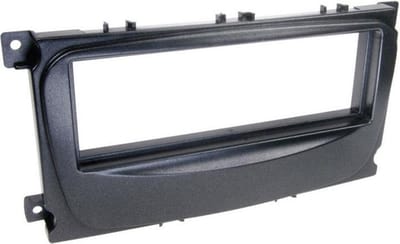 1-DIN Paneel Ford Mondeo /Focus / S-MAX / Galaxy Kleur: Zwart