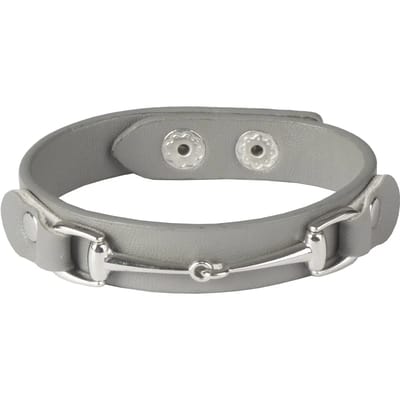 Leren armbanden met bit HORKA