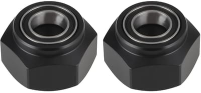 Dailygoods - Aluminium Voorwiel Zeshoekige Adapter, Set van 2