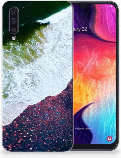Samsung Galaxy A50 TPU Hoesje Sea in Space