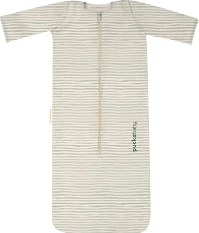 Puckababy Bag 2 Seasons zomerslaapzak baby (6m-2.5j) - Green Stripes - TOG 0.5-0.25 - 2 seizoenen