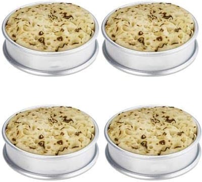Ideale Crumpet Ringen 8.5 cm - Set van 4 voor Perfecte Zelfgemaakte Crumpets en Muffins, Bakaccessoires voor de Keuken