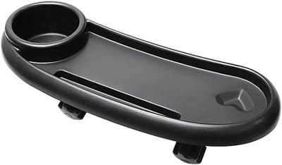 Babywandelwagen - Snacktray met bekerhouder - 3-in-1 universele kinderwagen - herbruikbare kinderwagen bekerhouder - multifunctionele kinderwagen met snacktray voor baby’s