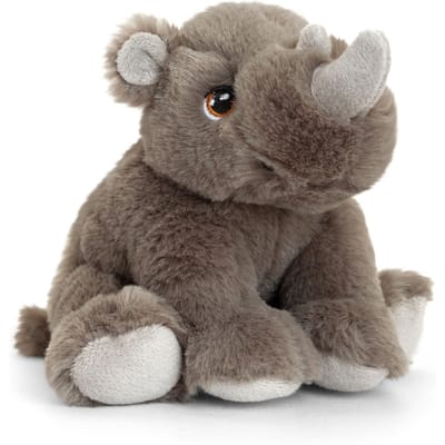 Keel Toys Neushoorn - 18 cm - Dieren knuffelbeesten