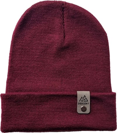 Descent - Muts - Basic - Bordeaux - Kurk - Beanie - Wintersport