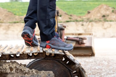 HAIX Veiligheidsschoenen Haix CONNEXIS Safety+ GTX laaggrijs/rood