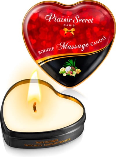 Plaisir Secret Exotische Vruchten - Massagekaars - Doos van 5 Stuks - 5x35ml