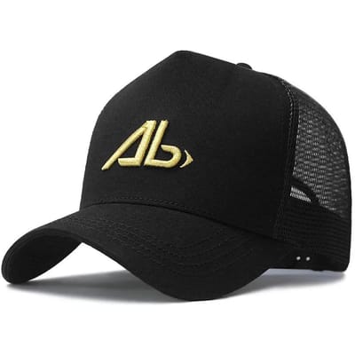 XXL Grote Maat 61-65cm Hoge Top Mesh Baseballpet Zomer Buiten Borduurwerk Letter Sportpetten Verstelbare Snapback Truckerpet XXL 61-65cm black