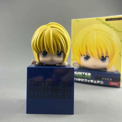 Périphérique d'Anime Poupée Version Q Killua Zoldyck GON FREECSS Kurapika Modèle Ornement de Bureau Cadeau
