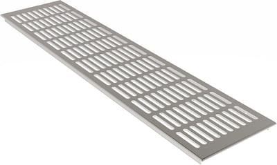 Ventilatierooster Aluminium 130 mm - Diverse Kleuren en Lengtes