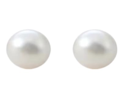 Clip oorbellen- Parel -vol kuststof -12 mm- allergievrij- geen gaatje- Charme Bijoux