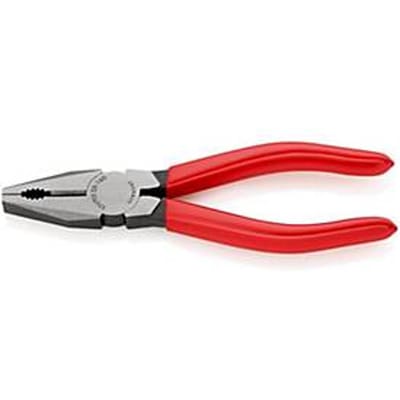 KNIPEX Combinatietang, L 160 mm, gepolijste kop, kunststofbekleding, voor kabel-Ø 10 mm, DIN ISO 5746