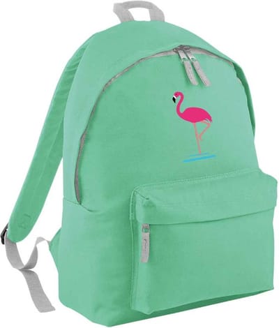 Hingly Rugtas Flamingo Mint groen