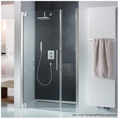 HSK K2P revolving door and side part for niche 75 x 200 cm door hinge left