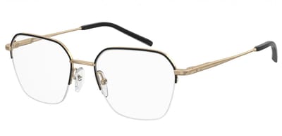 Seventh Street 7A 613 Black gold 51/18/140 WOMAN Brilmonturen