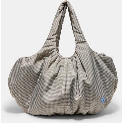 Stradivarius Maxi gewatteerde shopper  Hemelsblauw OS
