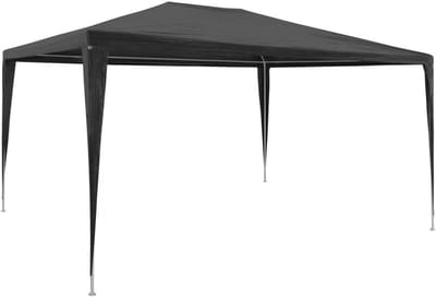 Partytent - Paviljoen Tuintent - Feest Buiten - UV- en Waterbestendig - 3x4 m - Antraciet