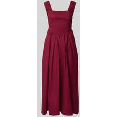 Cocktailjurk met vierkante hals model 'WIMI'