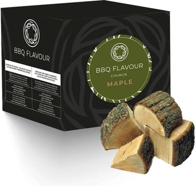 BBQ Flavour Rookhout - Chunks - Esdoorn - Maple - 2,2 kg - Milde Zoete Smaak - Kamado