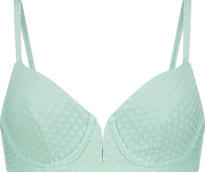 Hunkemöller Dames Badmode Niet-voorgevormde beugel bikinitop Maui - Groen - maat D85