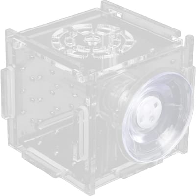 Dailygoods- Isolatiebox Transparant - Viskweekbox voor Babyvissen/Garnalen - Hoogwaardige Acrylplaat - Voergat - Duurzaam Ontwerp - Lichtdoorlatend - Aquariumisolator