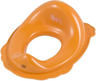 Kinder Toiletbril - Zindelijkheidstraining Hulpmiddel - Veilig Zindelijk Maken - Antislip Rubber - 39x30cm - Oranje