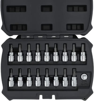 28-delige Hex en Torx Bit Socket Set met Adapter