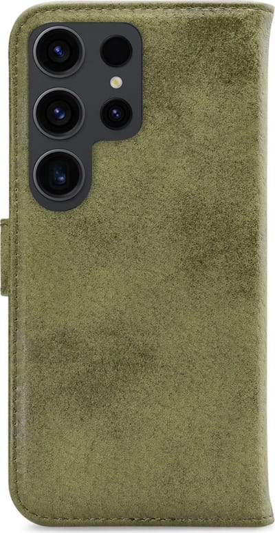 My Style Galaxy S23 Ultra Flex Portemonnee Hoesje Groen
