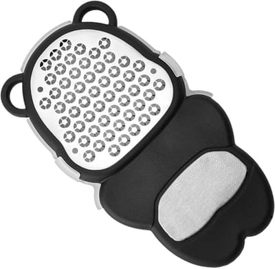 Voet eeltverwijderaar - Pedicure tool - Voetverzorging thuis - Roestvrij staal - 15 x 8.5 cm - Wit