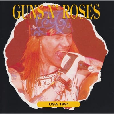 CD GUNS N' ROSES - USA 1991 PSCD2026 Post Script 1992 Italië Rock Gebruikt red