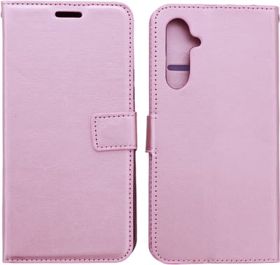 Portemonnee Book Case Hoesje Geschikt voor: Samsung Galaxy A24 - Rosegoud