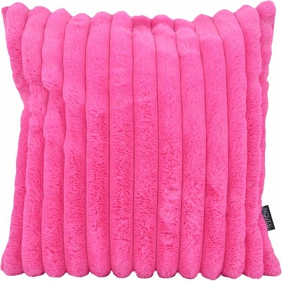 Rosie Rib Roze Kussenhoes | 45 x 45 cm | Polyester