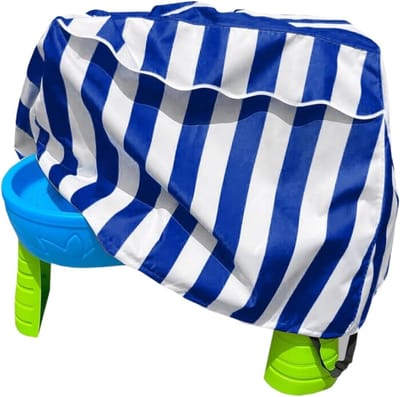 Waterdichte hoes - Tafelbeschermer bureau - Buitenspelen beschermen - Waterdichte stof - 94x56x65cm - Blauw