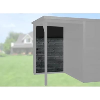 Weka Achterwand 150cm Antraciet