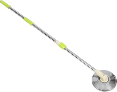 Dweilstang Vervanging - Dweilsteel Accessoire - Efficiënt Schoonmaken - Telescopisch RVS - 121 cm Lengte - Meerkleurig